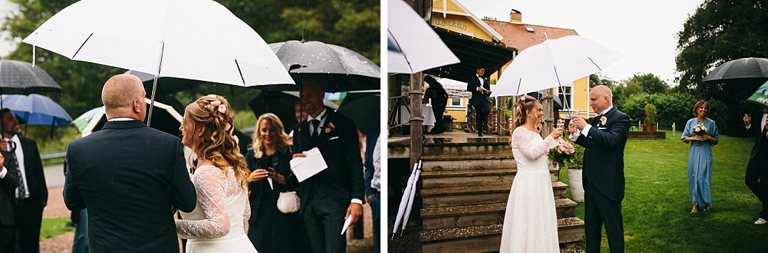 Bröllopsfoto i Tollered/Nääs